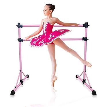 1st Position Portable Ballet Barre Fuchsia Pink