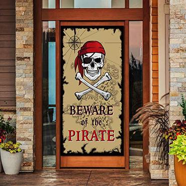 Pirate mystery party decor kit