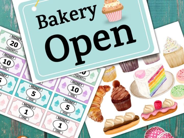 Free Bakery Dramatic Play Printables for Kids - Games and Gatherings