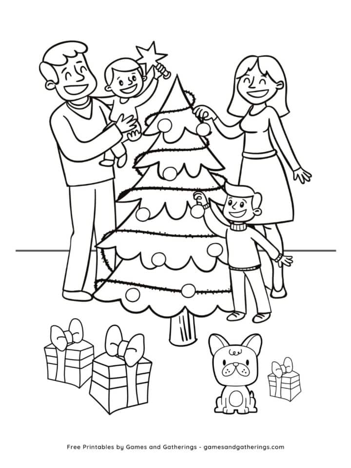 Free Cute Christmas Coloring Pages easy To Print Games And Gatherings free-cute-christmas-coloring-pages-easy-to-print-games-and-gatherings